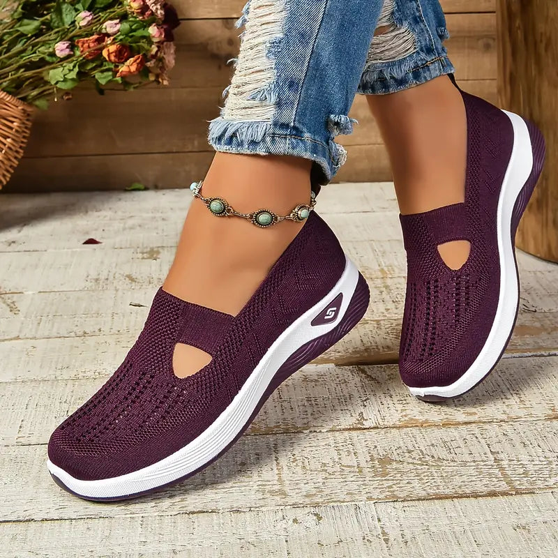 🔥Last Day Promotion 70% OFF🔥- Women's comfortable breathable knitted sneakers