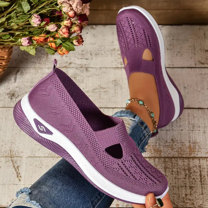 🔥Last Day Promotion 70% OFF🔥- Women's comfortable breathable knitted sneakers