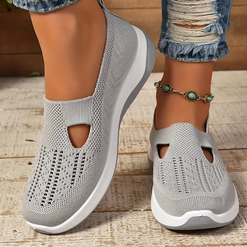 🔥Last Day Promotion 70% OFF🔥- Women's comfortable breathable knitted sneakers