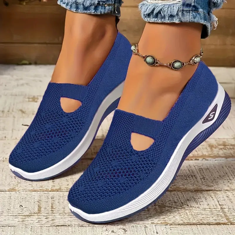 🔥Last Day Promotion 70% OFF🔥- Women's comfortable breathable knitted sneakers