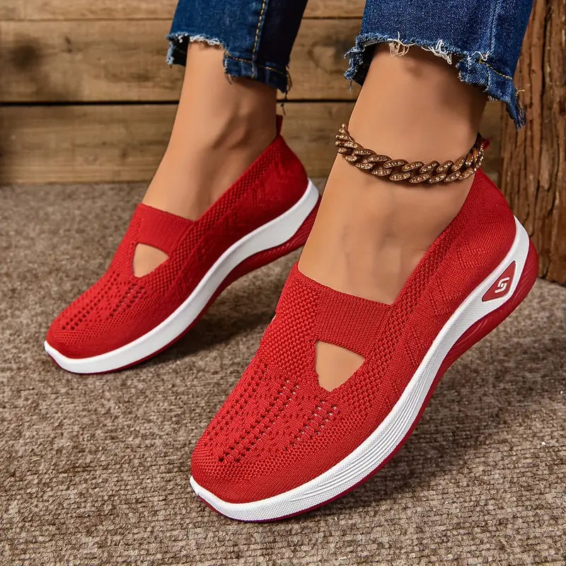 🔥Last Day Promotion 70% OFF🔥- Women's comfortable breathable knitted sneakers
