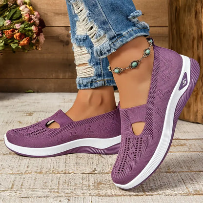 🔥Last Day Promotion 70% OFF🔥- Women's comfortable breathable knitted sneakers