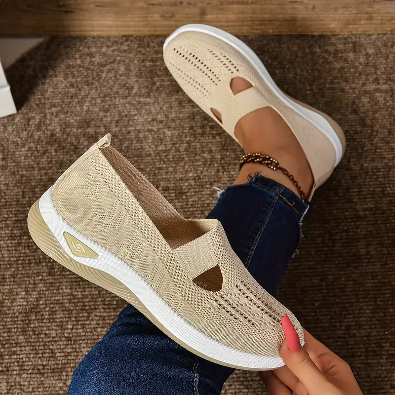 🔥Last Day Promotion 70% OFF🔥- Women's comfortable breathable knitted sneakers