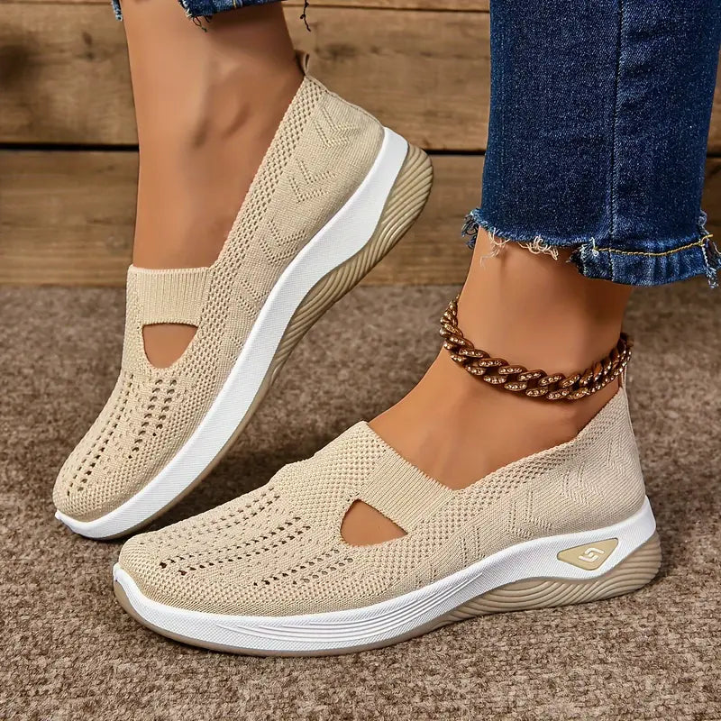 🔥Last Day Promotion 70% OFF🔥- Women's comfortable breathable knitted sneakers