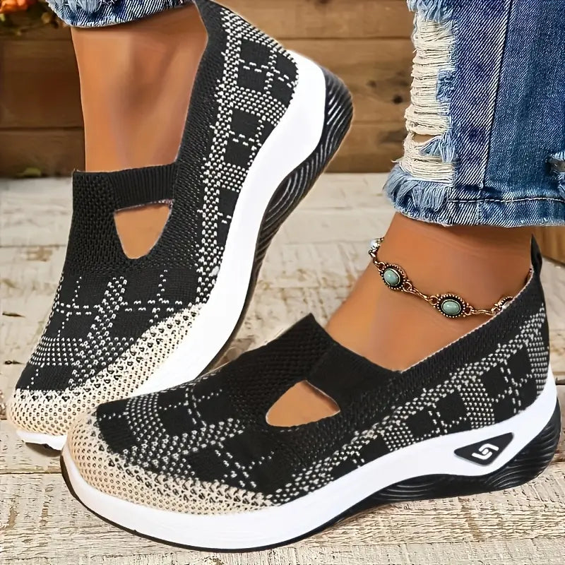 🔥Last Day Promotion 70% OFF🔥- Women's comfortable breathable knitted sneakers