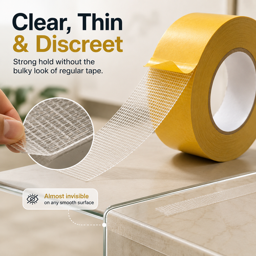 🔥LAST DAY 50% OFF | High-Tack Double-Sided Mesh Tape