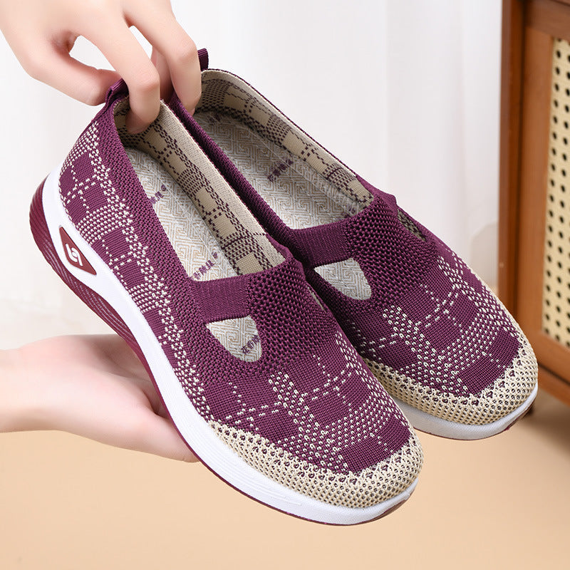 🔥Last Day Promotion 70% OFF🔥- Women's comfortable breathable knitted sneakers