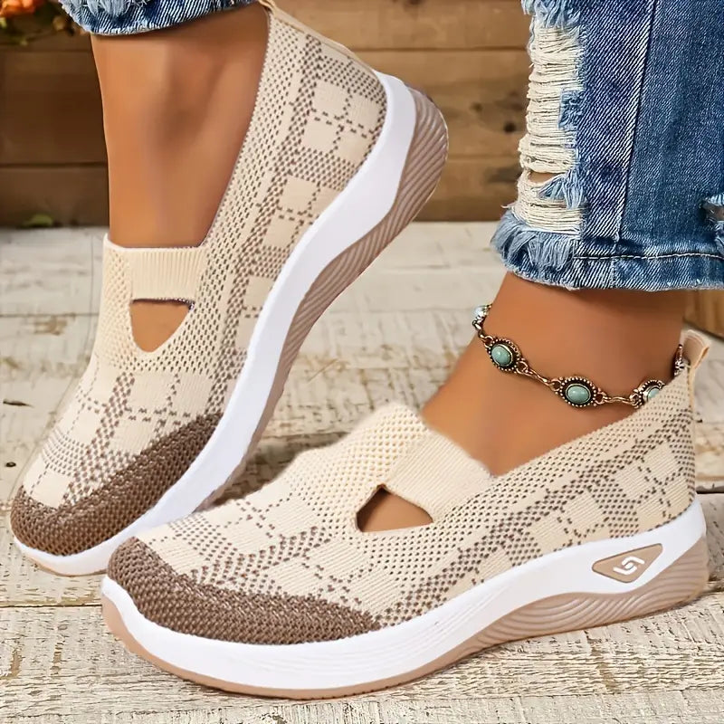 🔥Last Day Promotion 70% OFF🔥- Women's comfortable breathable knitted sneakers