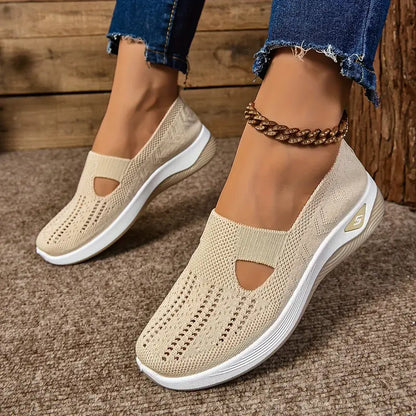 🔥Last Day Promotion 70% OFF🔥- Women's comfortable breathable knitted sneakers
