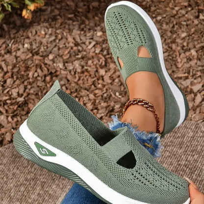 🔥Last Day Promotion 70% OFF🔥- Women's comfortable breathable knitted sneakers