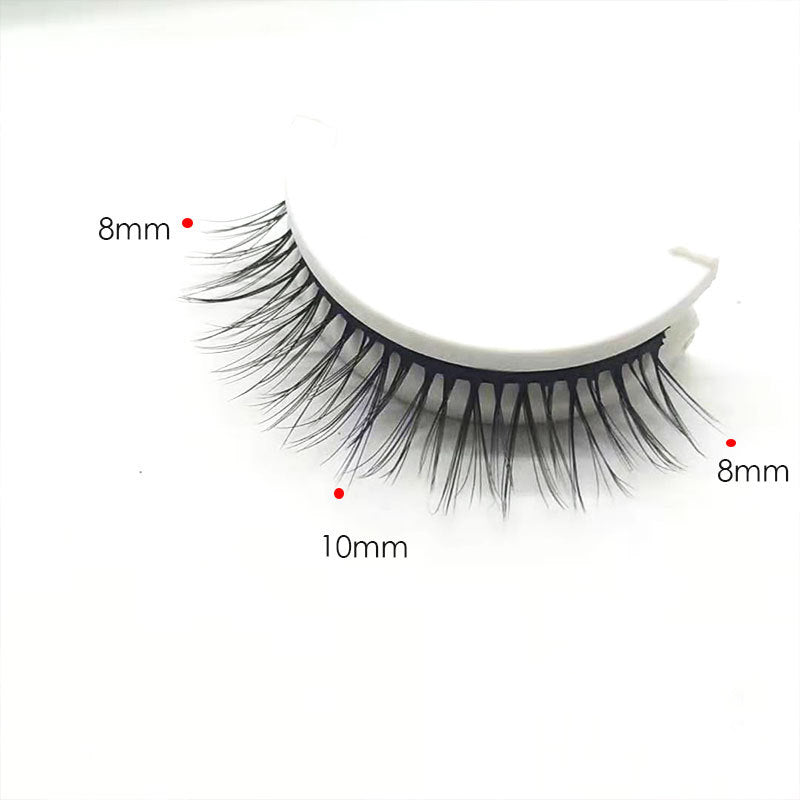 Glue-Free Self-Adhesive Lashes – 3-Second, Natural & Reusable