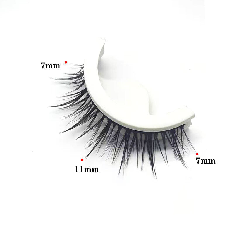 Glue-Free Self-Adhesive Lashes – 3-Second, Natural & Reusable