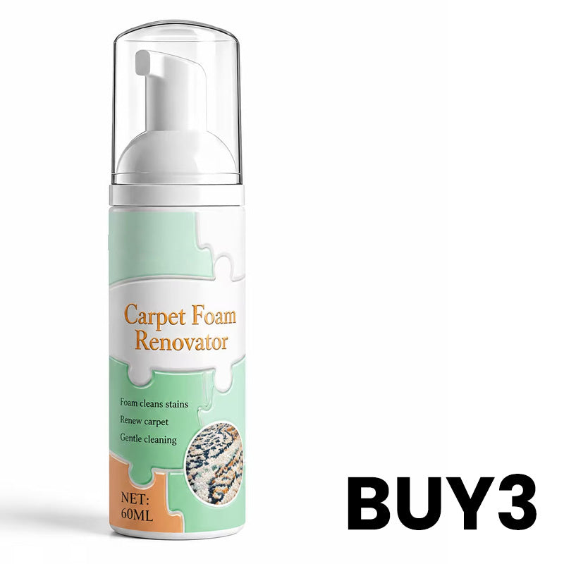 🔥LAST DAY 50% OFF | Waterless Carpet Foam Stain Remover with Towel