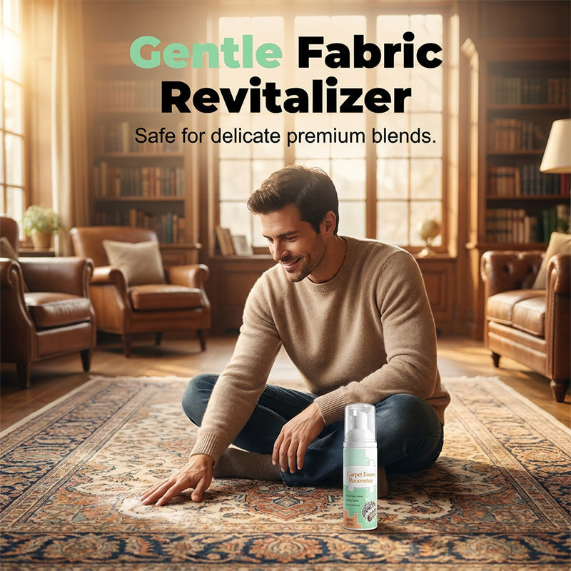 🔥LAST DAY 50% OFF | Waterless Carpet Foam Stain Remover with Towel