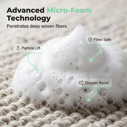 🔥LAST DAY 50% OFF | Waterless Carpet Foam Stain Remover with Towel
