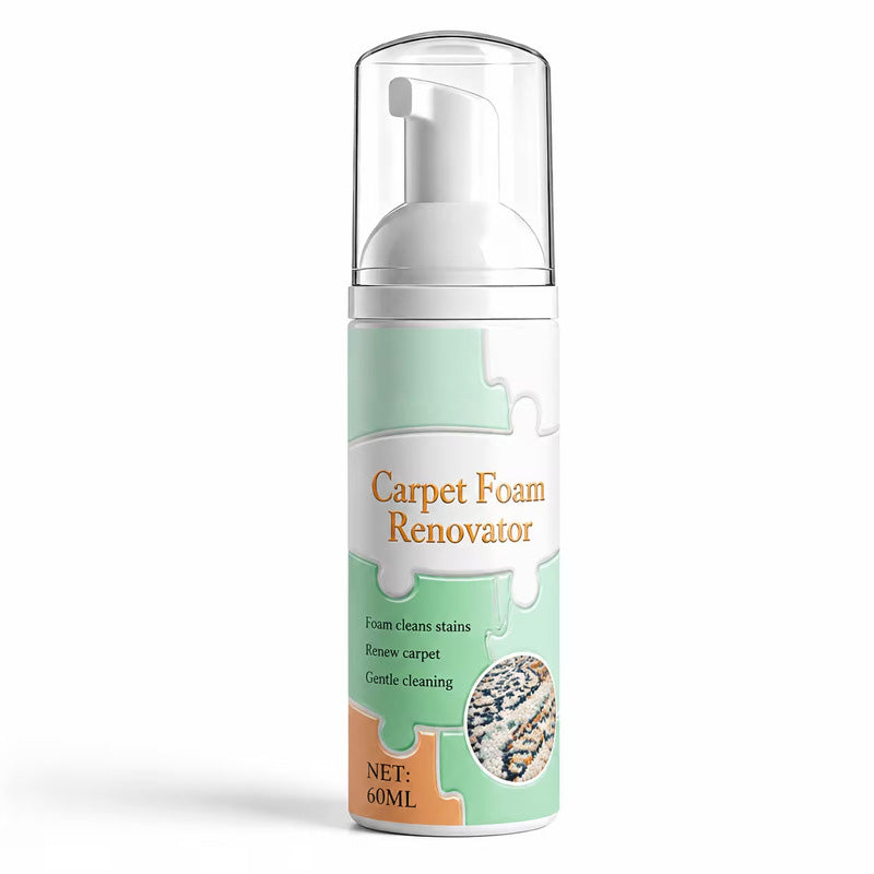 🔥LAST DAY 50% OFF | Waterless Carpet Foam Stain Remover with Towel