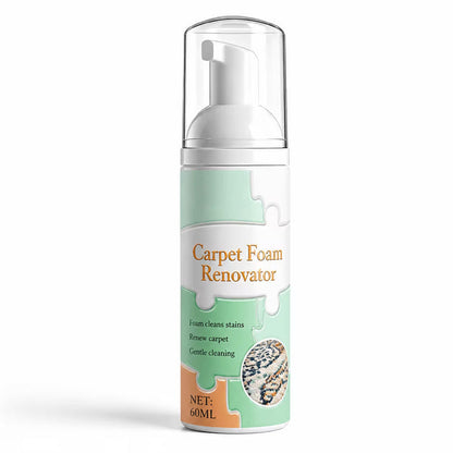 🔥LAST DAY 50% OFF | Waterless Carpet Foam Stain Remover with Towel