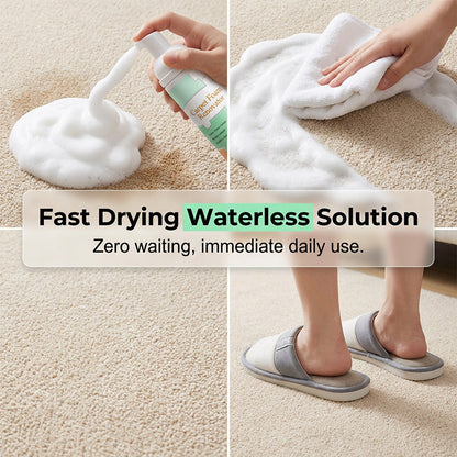 🔥LAST DAY 50% OFF | Waterless Carpet Foam Stain Remover with Towel